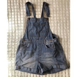 free people overall shorts